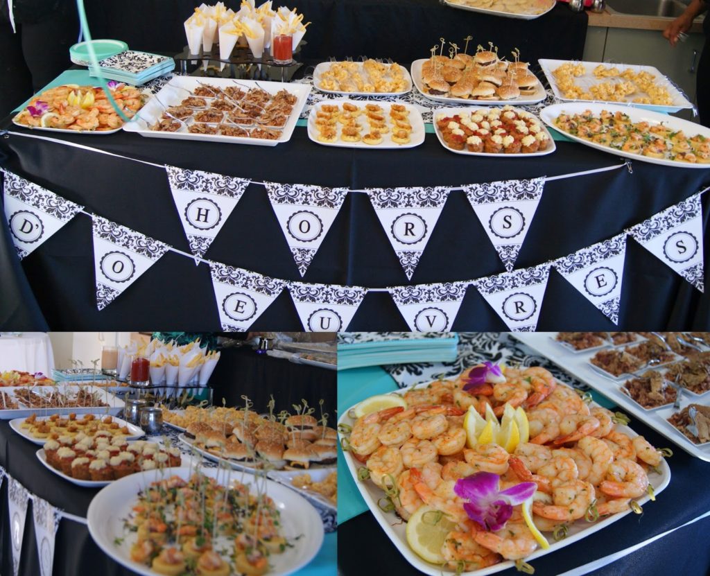 allthingsslim, cocktail party food, food station, hors d'oeuvres, party inspiration, 