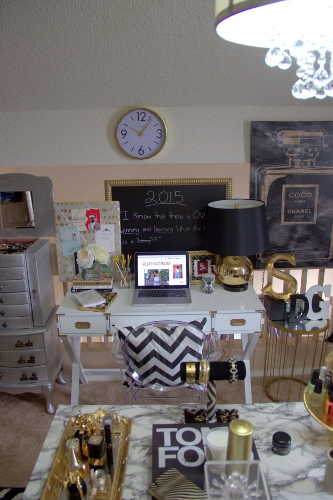DIY desk, campaign desk, desk hack