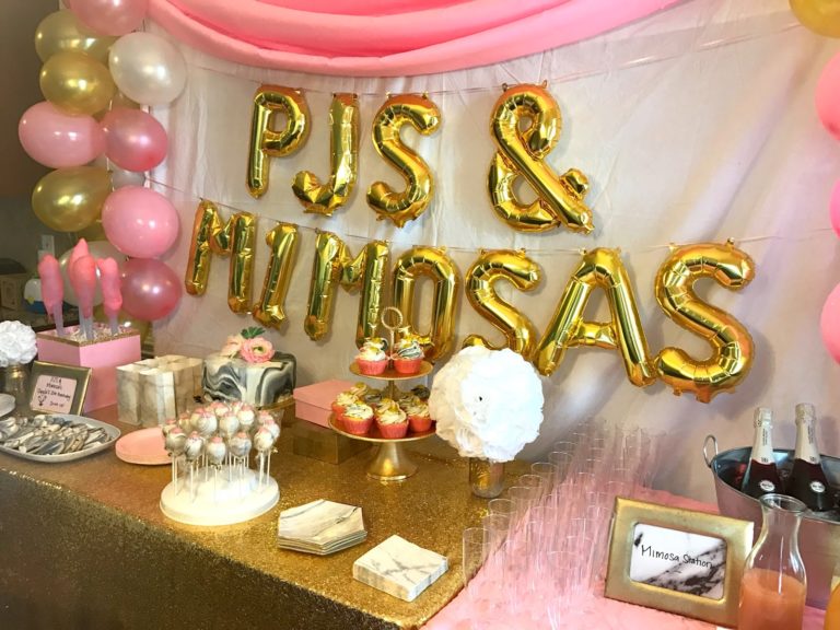 PJs & MIMOSAS: MY MARBLE THEMED SPA BIRTHDAY PARTY