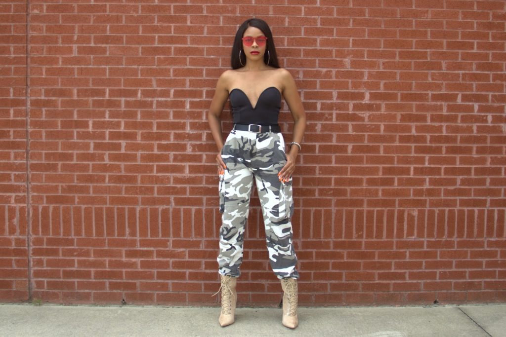 sexy camouflage outfit 