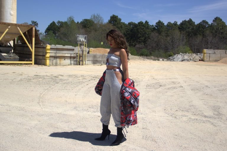 SWEATPANTS AND HEELS