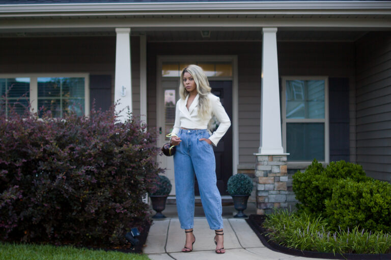 Current Uniform: Blazer And Jeans