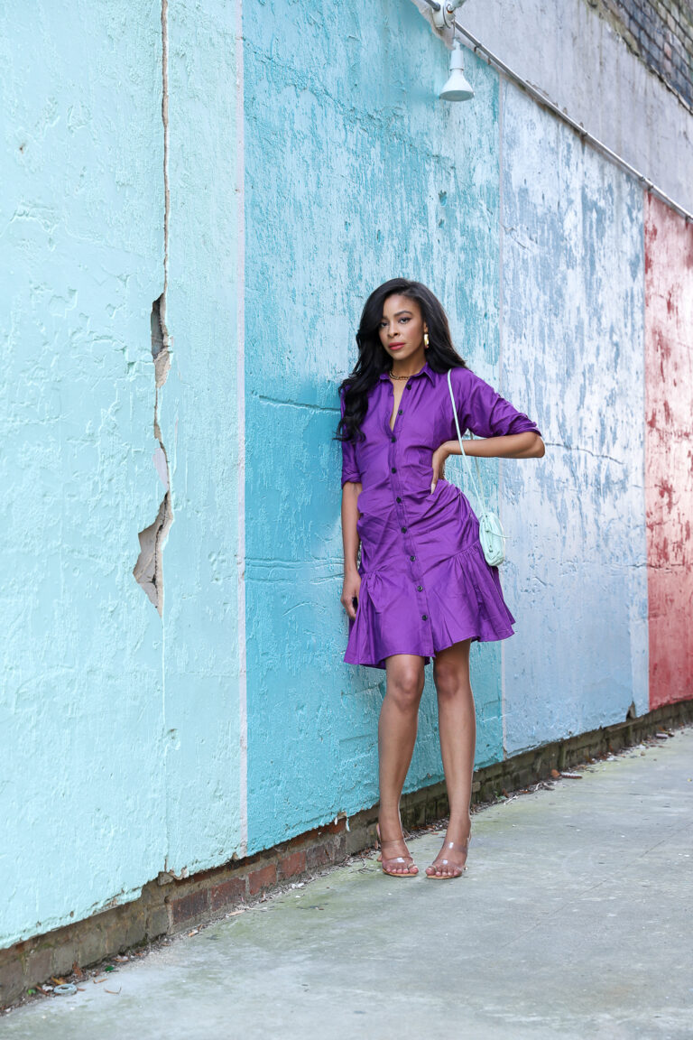 The Perfect Pop Of Purple