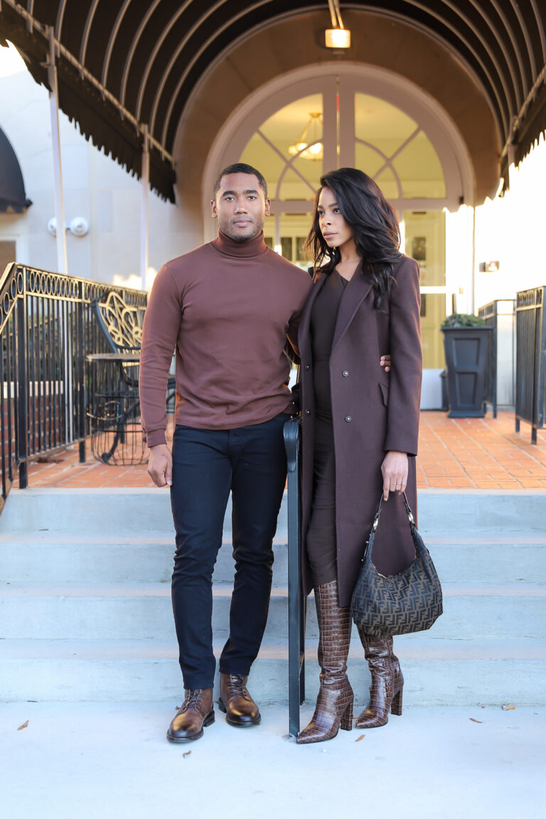 All Chocolate Couple’s Fall/Winter Outfit
