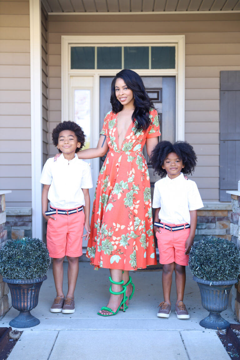 Sunday best Outfit Idea For The Whole Family