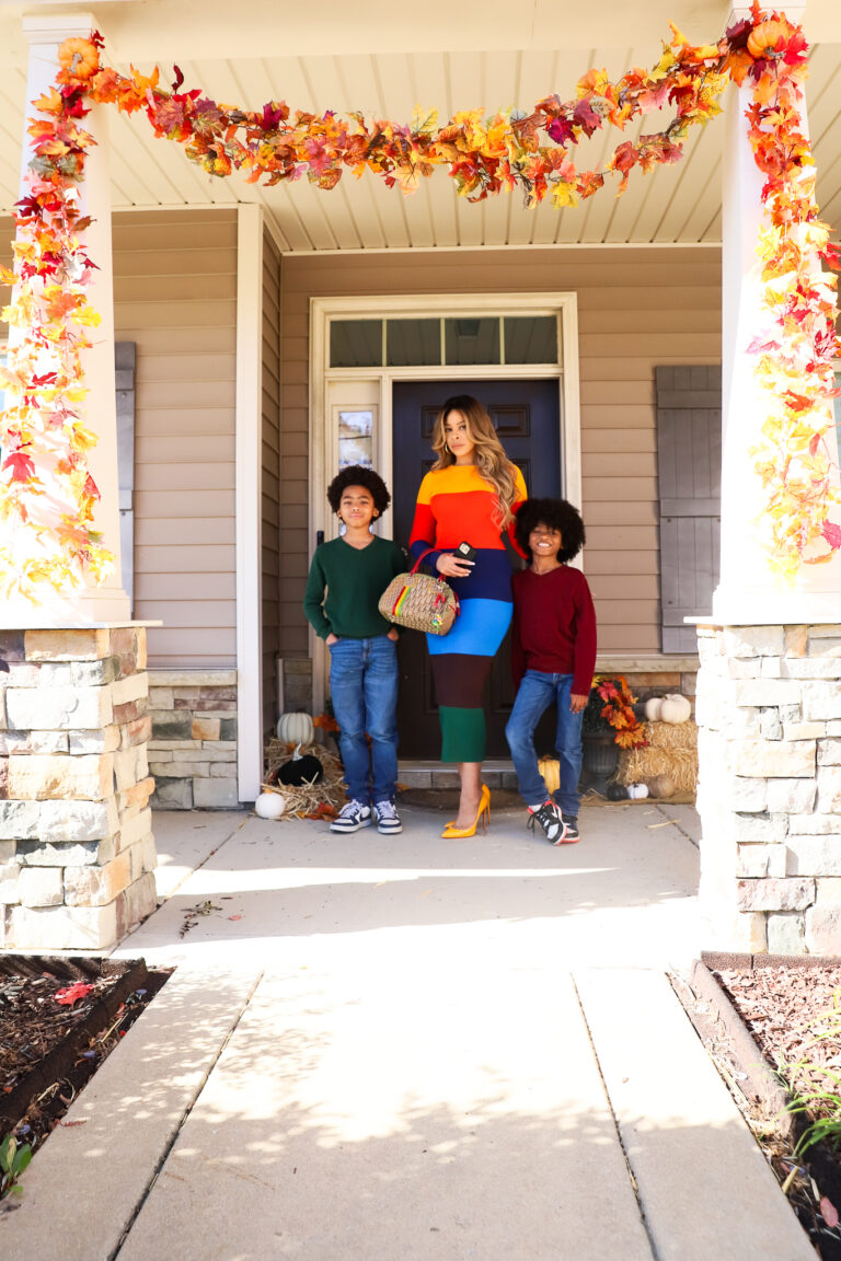 Fall Themed Family Photos For Thanksgiving And Vintage Nostalgia
